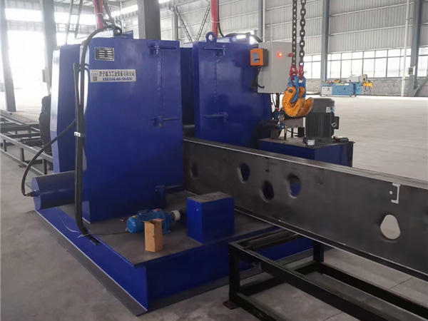 大梁旁弯鹅颈校直机